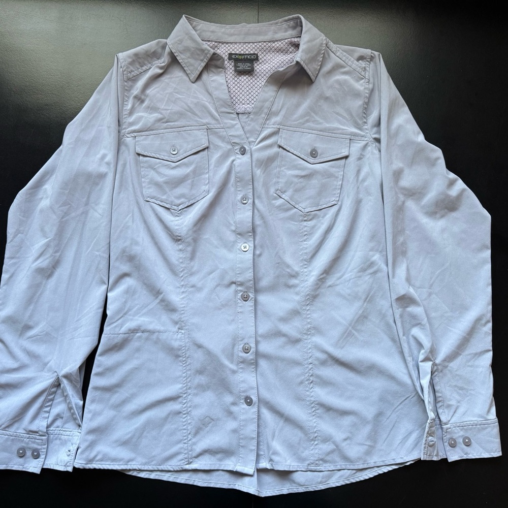 Exofficio Light Gray Women's Shirt S